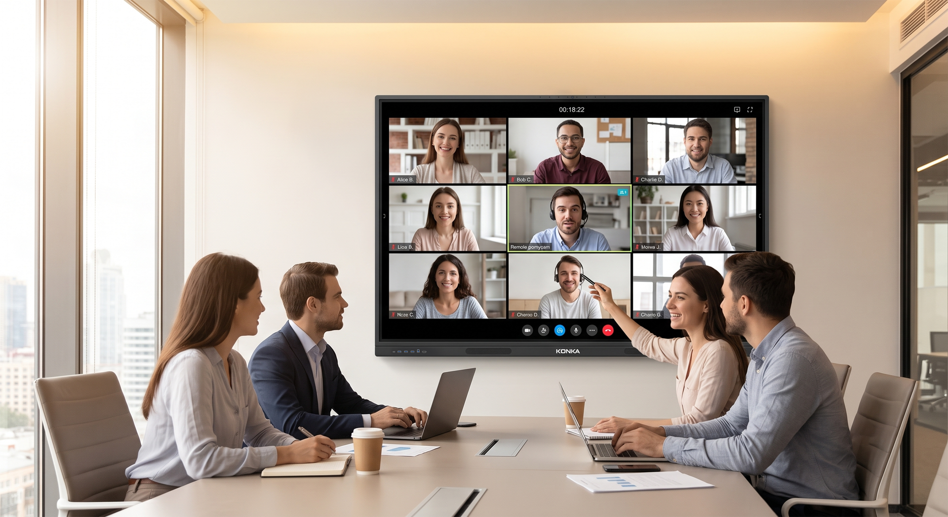 Intractive Flat Panel