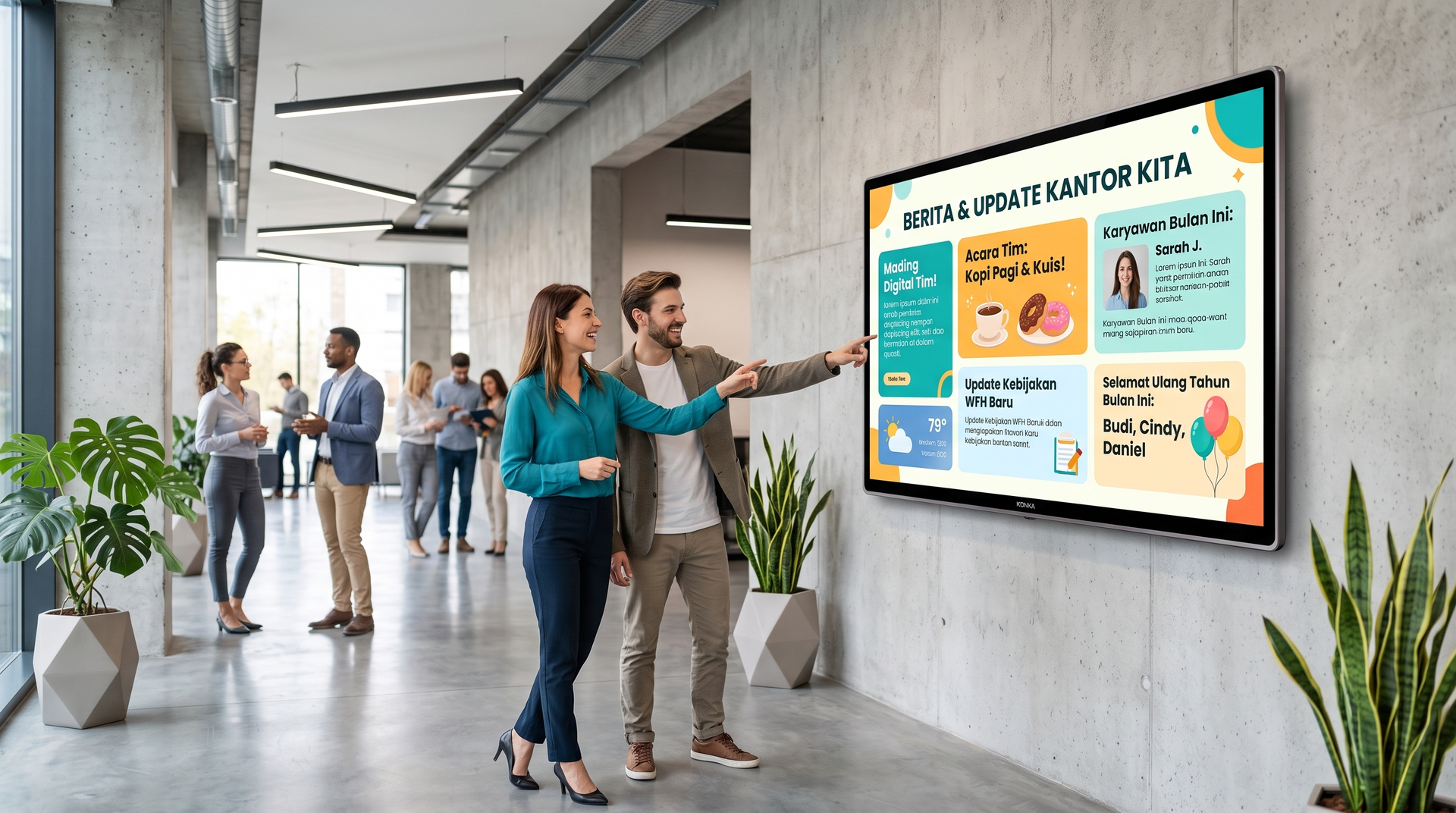 digital signage - wallmount