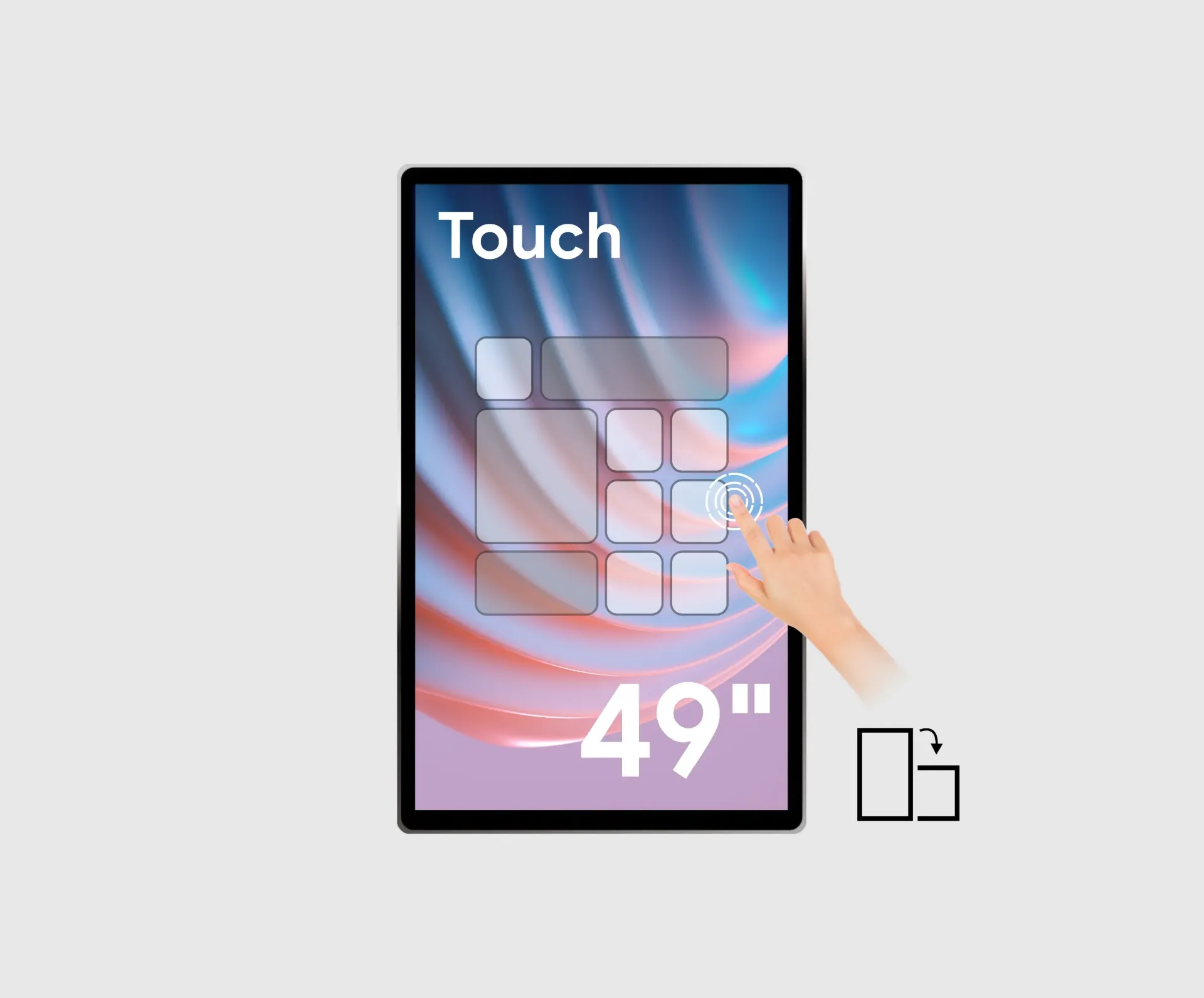 Konka DS MT Series SA49MT - Wallmount Digital Signage Touch