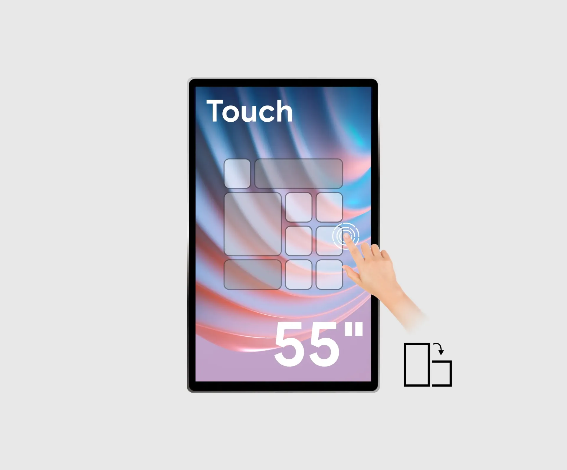 Konka DS MT Series SA55MT - Wallmount Digital Signage Touch