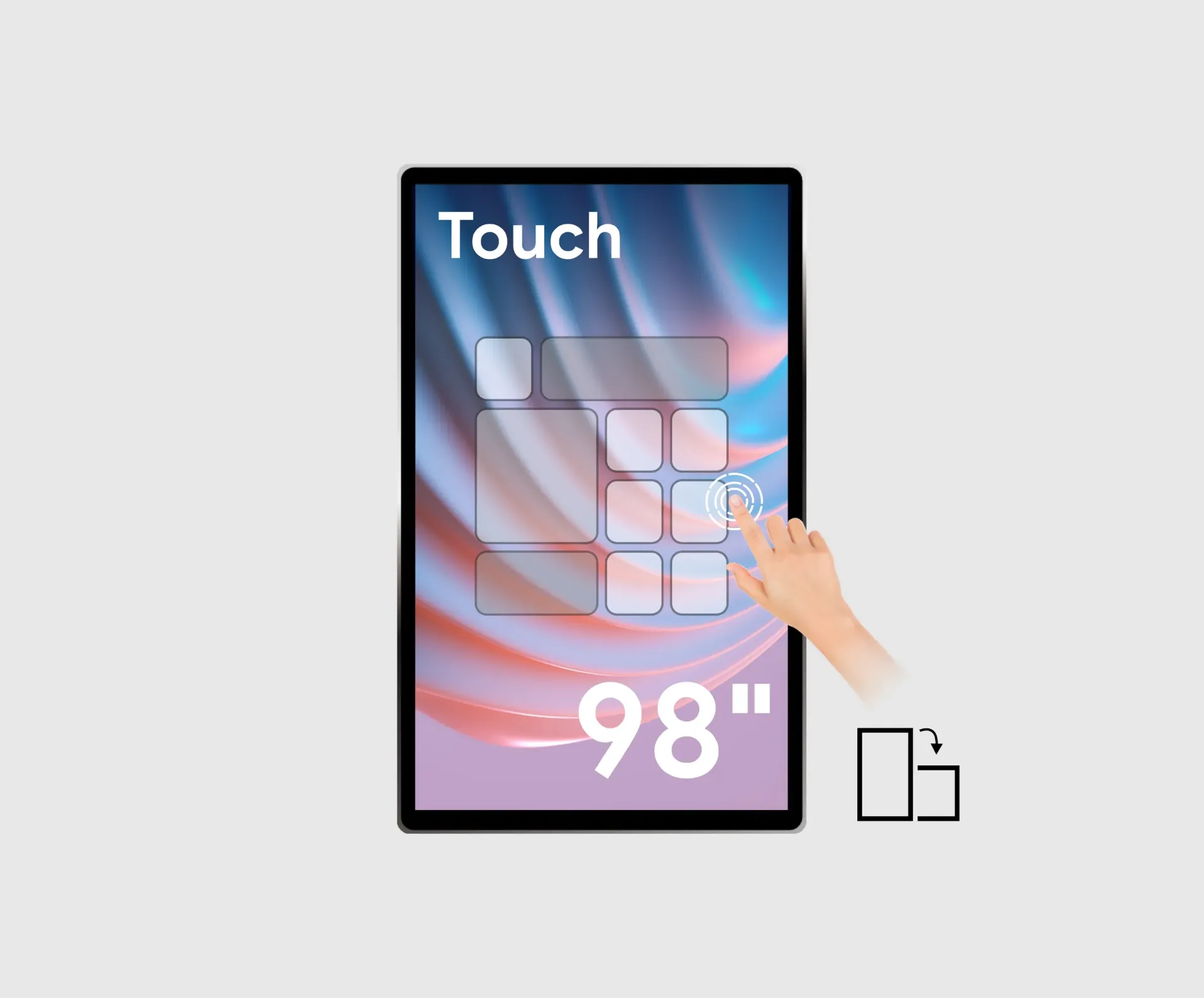 Konka DS MT Series SA98MT - Wallmount Digital Signage Touch